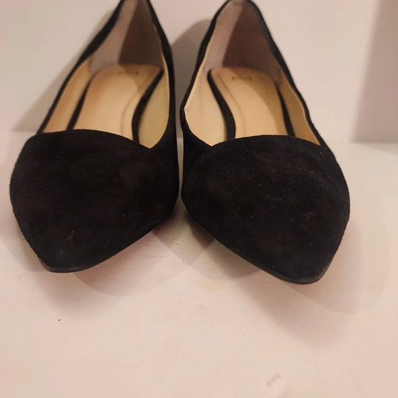 Marc Fisher LTD Black Suede Mlyovani Pointed Toe Block Heels in Size 8 M - Picture 13 of 13